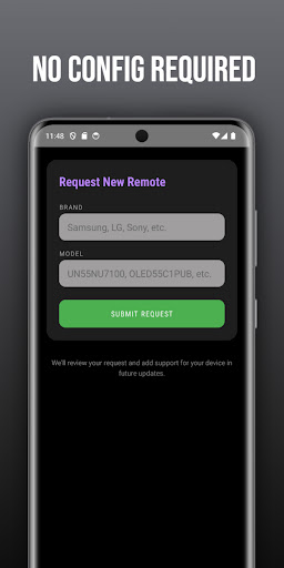 Remote for Deltasat tv ekran görüntüsü