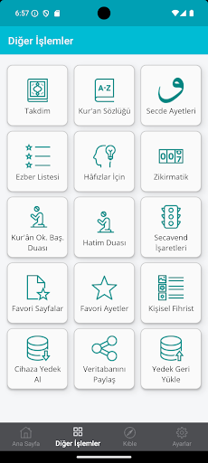 Kur'an-ı Kerim ekran görüntüsü