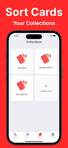 Baseball Card Scanner HitPrice ekran görüntüsü