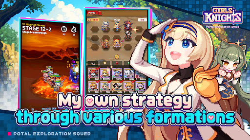 Girls Knights: SQUAD RPG ekran görüntüsü