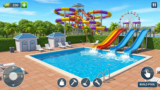 Waterpark Fun Manager 3D ekran görüntüsü