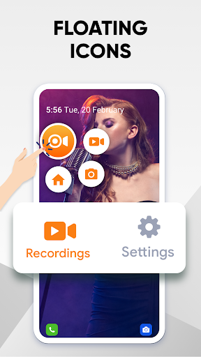 Screen Recorder:Videos & Reels ekran görüntüsü