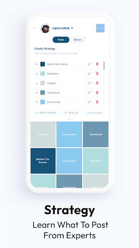 Plann: Preview for Instagram ekran görüntüsü
