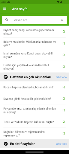 Sorularla İslamiyet ekran görüntüsü