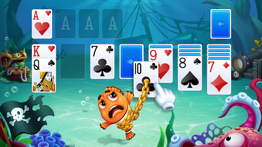 Solitaire - Fishland ekran görüntüsü