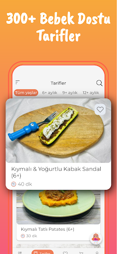 Ek Gıda & Bebek Tarifleri ekran görüntüsü