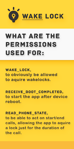 Wakelock v3 ekran görüntüsü