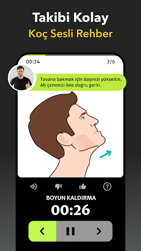 Çene Egzersizleri - Yüz yogası ekran görüntüsü