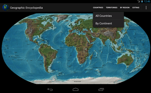 Geographic Encyclopedia ekran görüntüsü