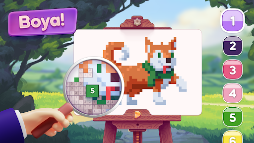 Pixelwoods: Boyama ve dekor ekran görüntüsü