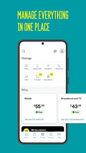 EE: Mobile, broadband & tech ekran görüntüsü
