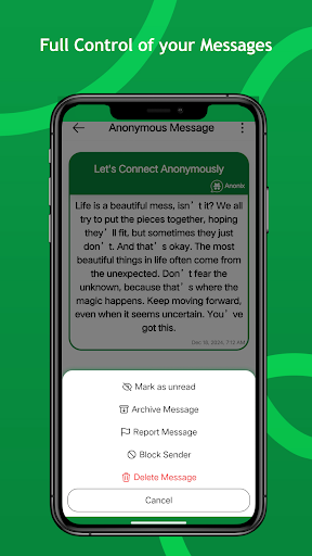Anonix:Anonymous Messages&Chat ekran görüntüsü