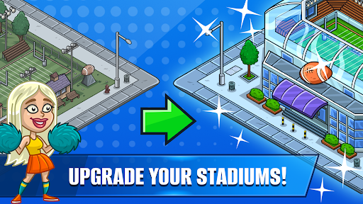 Idle Sports Stadium Tycoon ekran görüntüsü