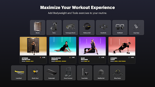 Technogym Live ekran görüntüsü