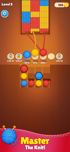 Knit Match 3D: Sort Puzzle ekran görüntüsü