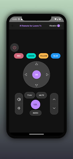 Remote for Loewe tv ekran görüntüsü