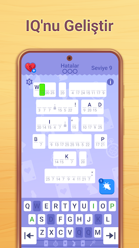 Cryptogram: Kelime ara oyunu! ekran görüntüsü