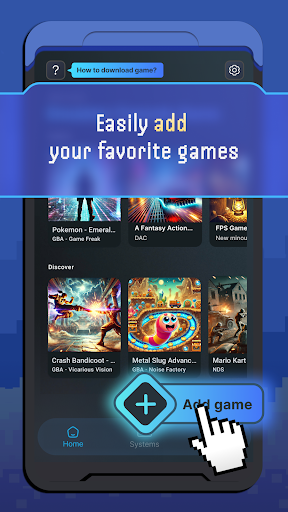 Emulator Console Game Retro ekran görüntüsü