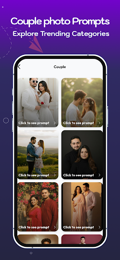 Couple AI Photo Prompts 2026 ekran görüntüsü