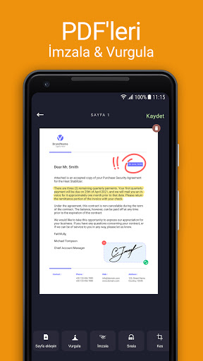 Scan Hero: Belge tarayıcı ekran görüntüsü