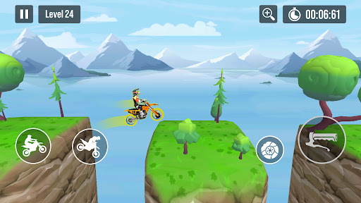 Moto X3M: Stunt Race Trials ekran görüntüsü