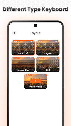 Hindi Keyboard ekran görüntüsü