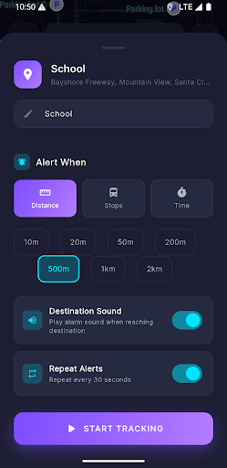NapStop - Transit Alarm ekran görüntüsü