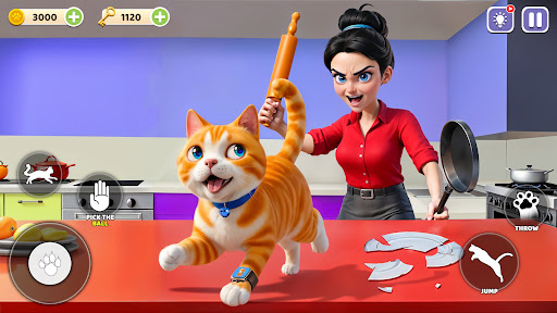 kedi simülatörü anne oyunları ekran görüntüsü
