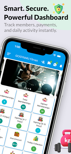 GoGym4U: Gym Management App ekran görüntüsü
