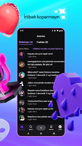 Twitch: Canlı Yayın ekran görüntüsü