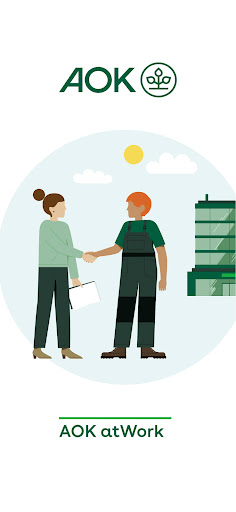 AOK atWork ekran görüntüsü