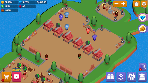 Idle Magic Academy Tycoon ekran görüntüsü