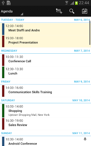 Business Calendar ekran görüntüsü