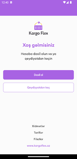 Kargo Flex ekran görüntüsü