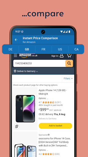 Instant Price Comparison ekran görüntüsü