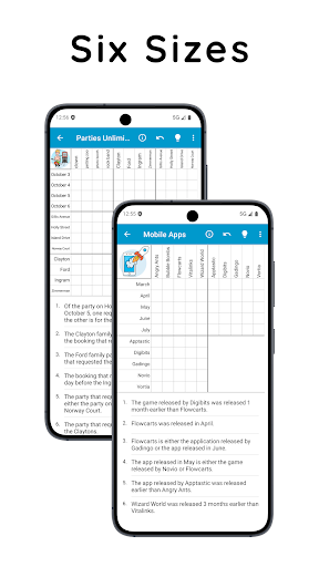 Logic Grid Puzzles: Brain Game ekran görüntüsü