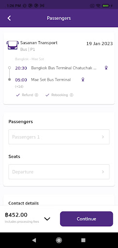 Sasanan Transport ekran görüntüsü