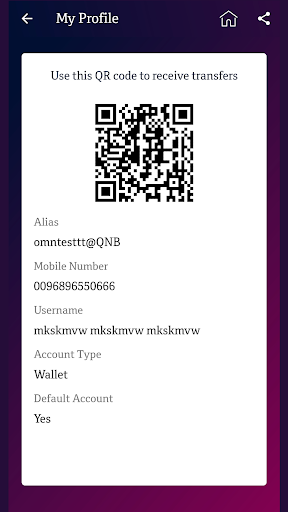 QNB MPay Oman ekran görüntüsü