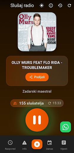 Novi radio Zadar ekran görüntüsü