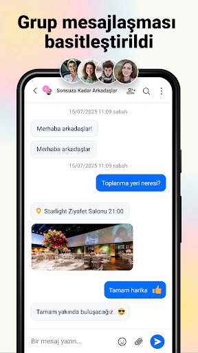 Mesajlar: SMS Uygulaması ekran görüntüsü