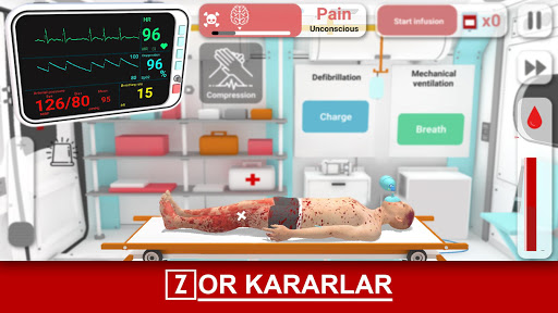 Doktor oyunları : Ambulans 911 ekran görüntüsü