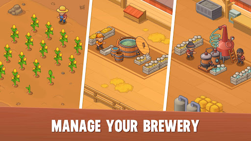 Idle Distiller Brewing Game ekran görüntüsü