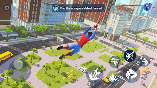 Spider Fighting: Hero Game ekran görüntüsü