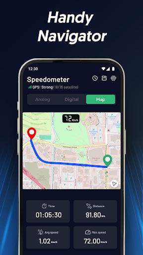 GPS Speedometer ekran görüntüsü