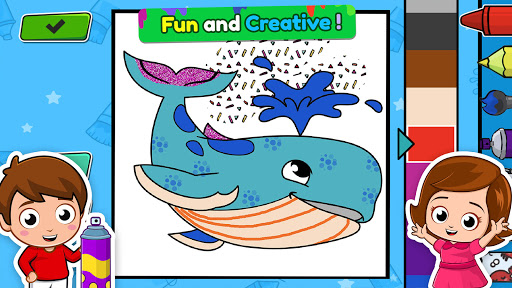 Animal Coloring Book for Kids ekran görüntüsü