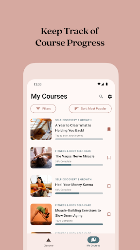 DailyOM: Wellness Courses ekran görüntüsü