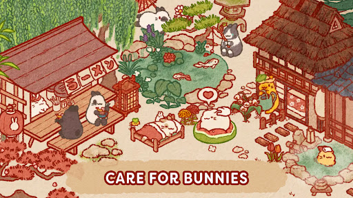 Usagi Shima: Cute Bunny Game ekran görüntüsü