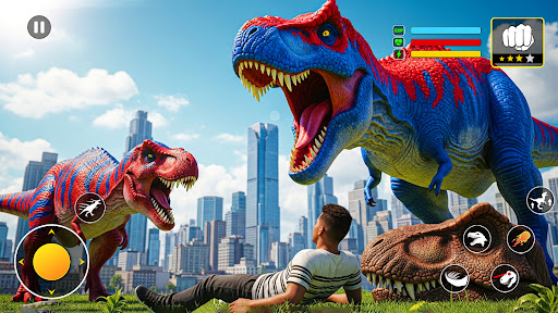 Dinosaur Fight Dino Game ekran görüntüsü