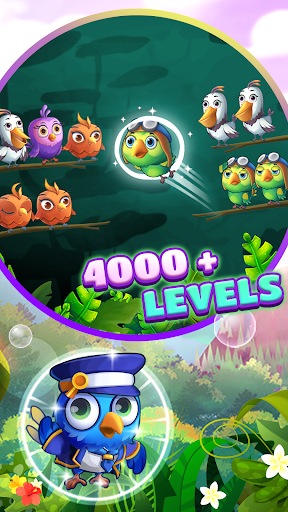 Bird Sort Puzzle: Color Game ekran görüntüsü
