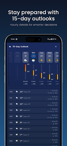 WeatherX: AI Radar ekran görüntüsü
